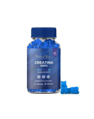 Creatina Monohidrato 100% 60 Gomitas Perfect Bear