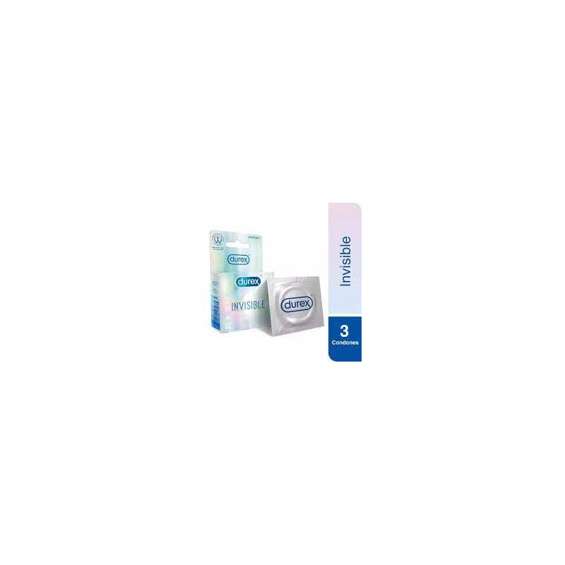 Durex Preservativo Invisible x 3