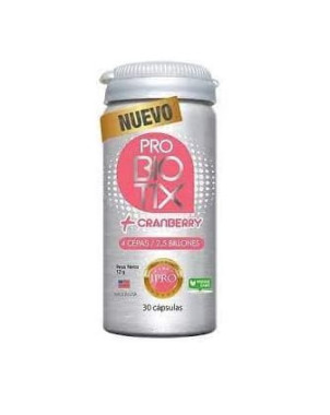 Probiotix + Cranberry 30 capsulas