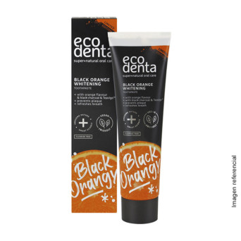 Pasta Dental Black Orange Blanqueadora 100 ml Ecodenta