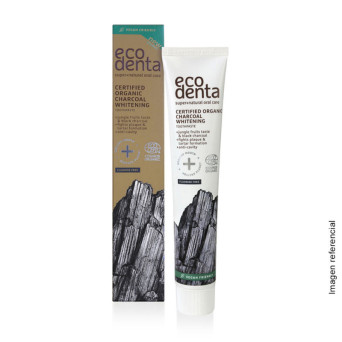 Pasta Dental Blanqueadora Organica con Carbon 75 ml Ecodenta