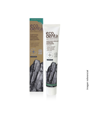 Pasta Dental Blanqueadora Organica con Carbon 75 ml Ecodenta