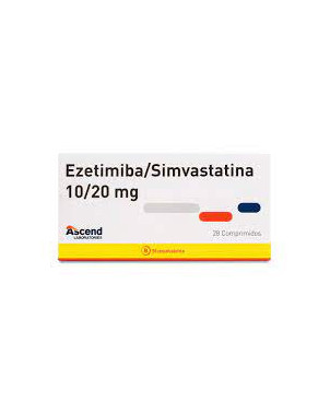 Ezetimiba/Simvastatina 10/20 mg x 28 comp