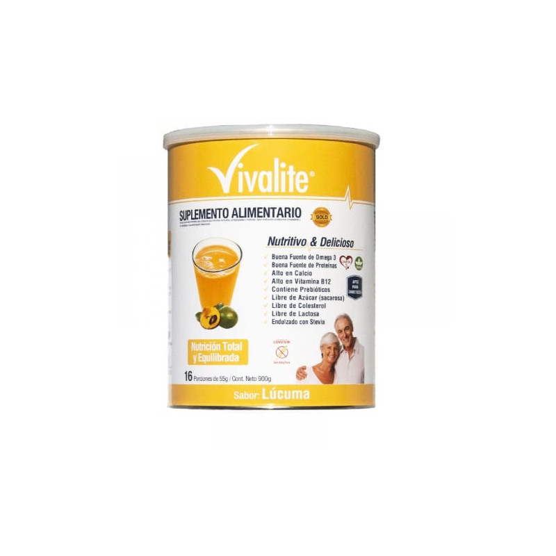 Vivalite Suplemento Sabor Lucuma 900 gr