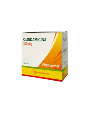 Clindamicina 300 mg x 16 cap