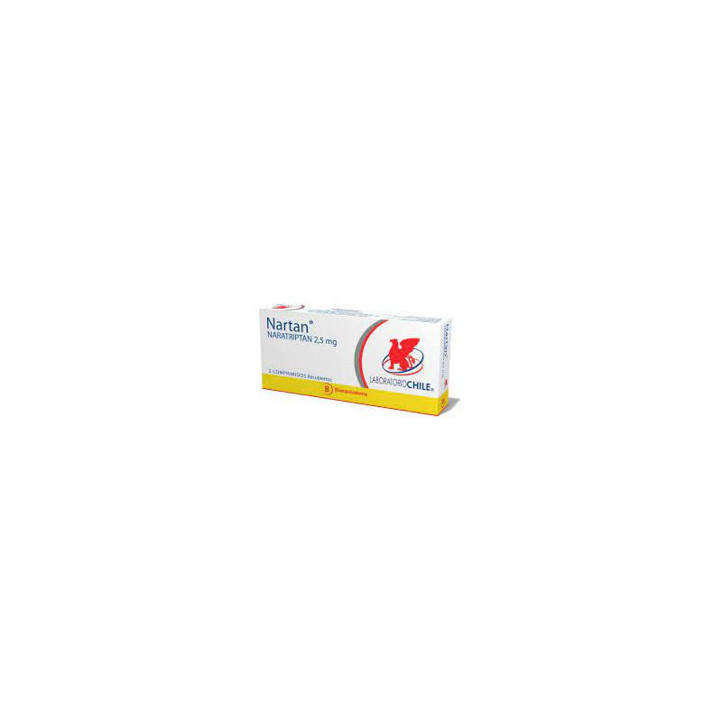 Nartan 2.5 mg x  2 comp