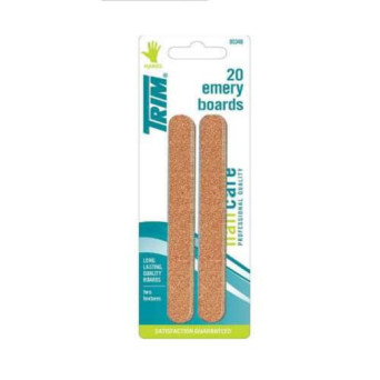 Trim Limas Lija De Uñas Carton 20 unid