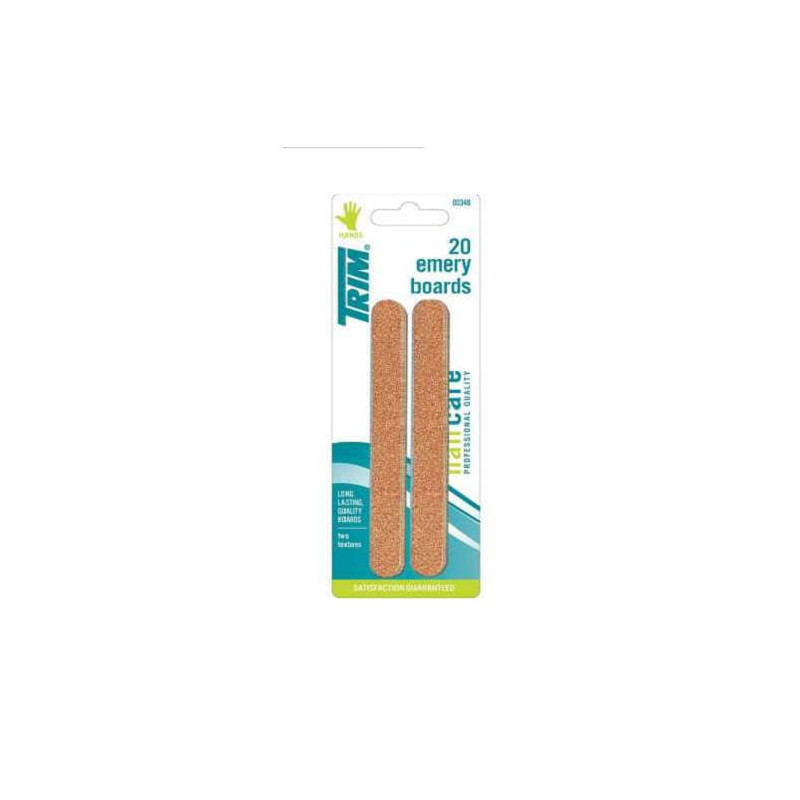 Trim Limas Lija De Uñas Carton 20 unid
