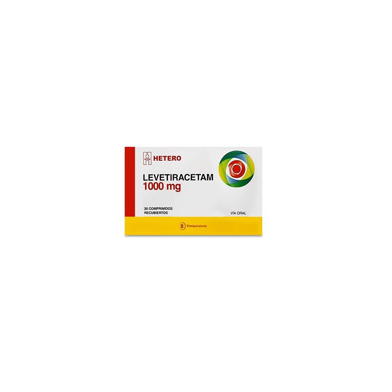 Levetiracetam 1000 Mg 30 Comp Lab Hetero