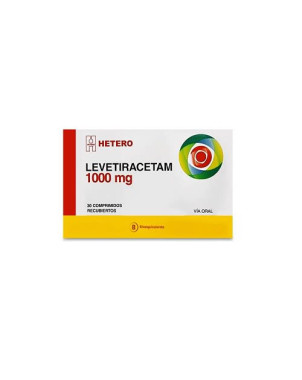 Levetiracetam 1000 Mg 30 Comp Lab Hetero