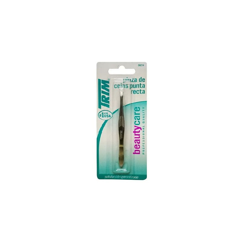 Trim Pinza De Cejas Punta Recta 1 Unidad