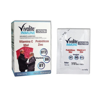 Vivalite Inmune Boost 10 Sachet Sabor Naranja