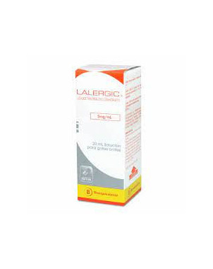 Lalergic 5mg/ml 20 ml   VENCE 08/2026   STOCK 1