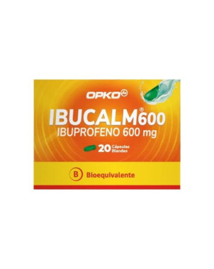 Ibucalm 600 mg x 20 capsulas blandas