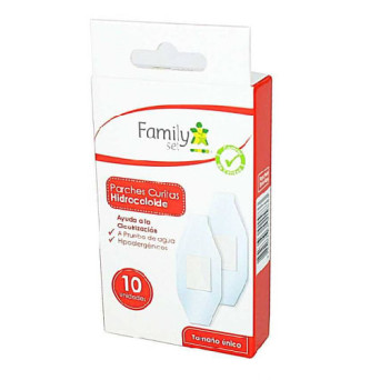 Family Set Parches Curitas Hidrocoloides 10 Unidades