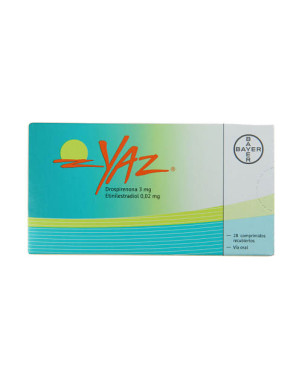 Yaz 28 Comprimidos Recubiertos