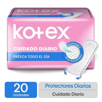 Kotex Protector Diario 20 Unidades