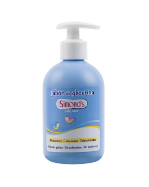Jabon De Glicerina Celeste 340 Ml Simonds