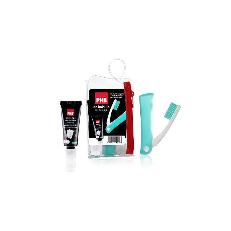 Kit De Viaje Cepillo + Mini Pasta 15 mL PHB