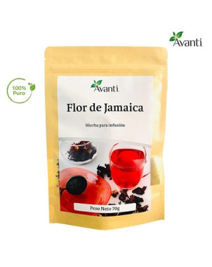 Infusion Flor De Jamaica 70 Gr Hibisco Avanti