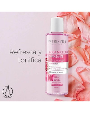 Agua Micelar Agua De Rosas 200 mL Petrizzio