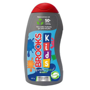 Brooks Talco Kids 80 Gramos Silver Teck