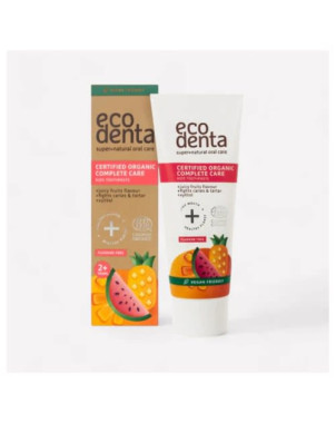Pasta Dental Kids Sabor Jugo De Frutas 75 Ml Ecodenta **SIN CAJA**