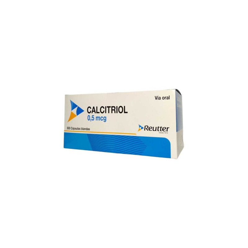 Calcitriol 0.5 Mcg 30 Caps Reutter