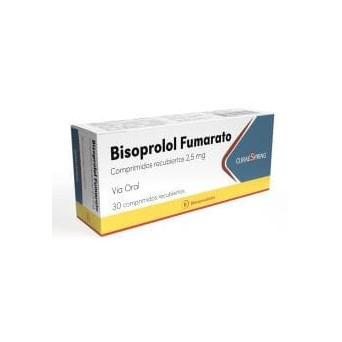 Bisoprolol Fumarato 2.5 Mg X 30 Comp
