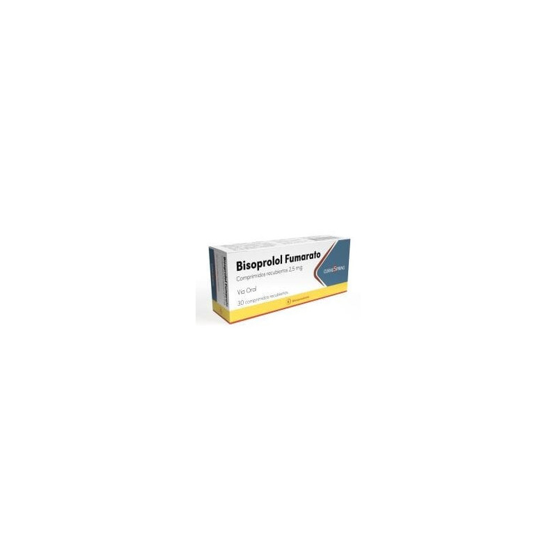 Bisoprolol Fumarato 2.5 Mg X 30 Comp