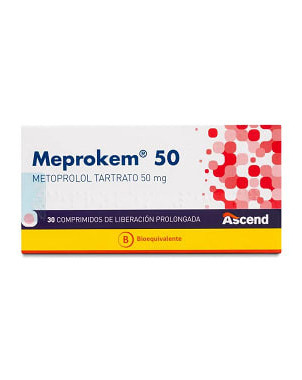 Meprokem 50 Mg X 30 Comp Ascend    Venc 08/2026  Stock 2