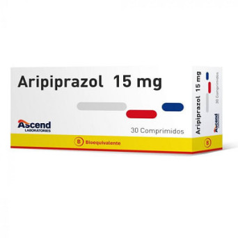 Aripiprazol 15 Mg 30 Comprimidos Ascend