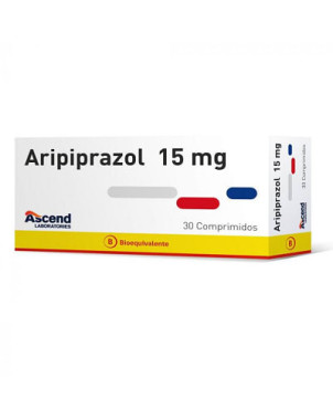 Aripiprazol 15 Mg 30 Comprimidos Ascend