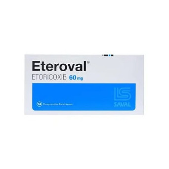 Eteroval 60 Mg 14 Comp RecubiertoS