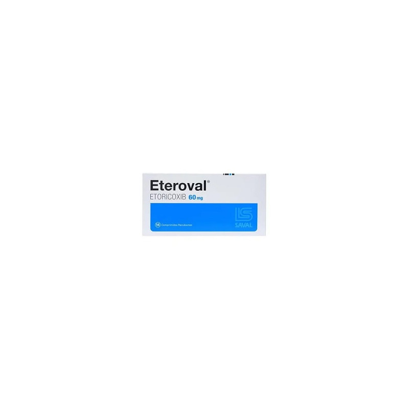 Eteroval 60 Mg 14 Comp RecubiertoS