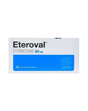 Eteroval 60 Mg 14 Comp RecubiertoS
