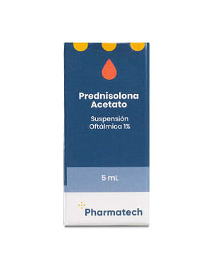 Prednisolona Acetato Suspensión Oftálmica 1% 5 ML