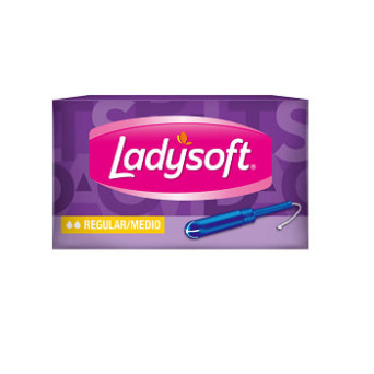 Ladysoft Tampones Regular Medio 8 Un.