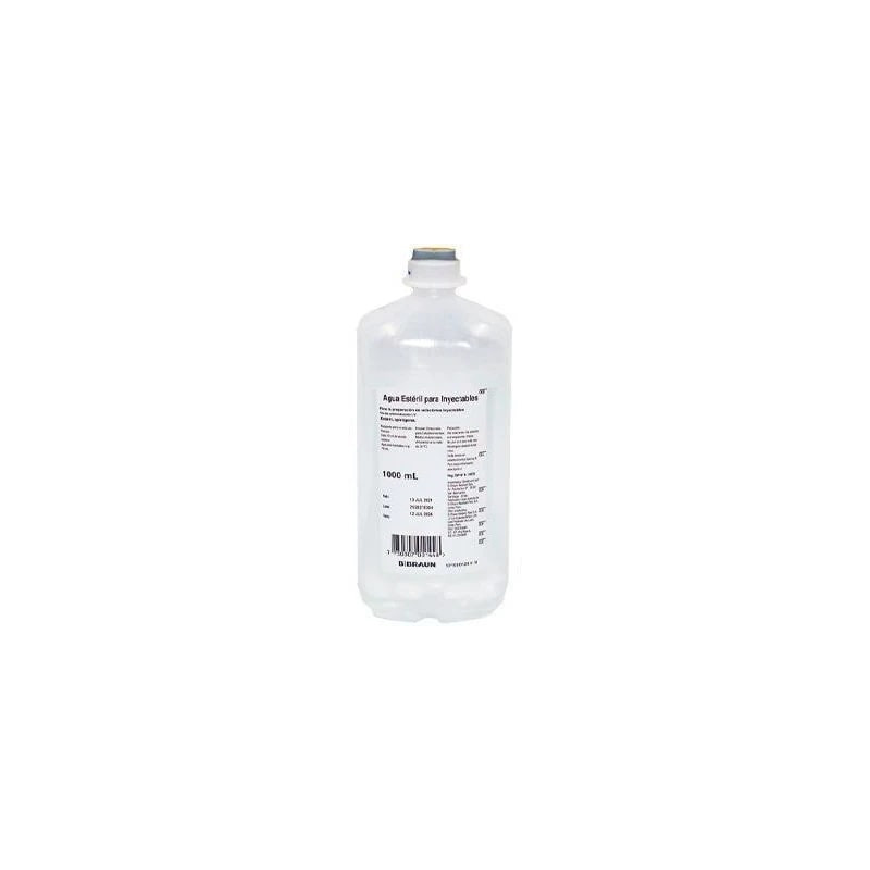 Agua Esteril Para Inyectables 1000 ml Lab Braun