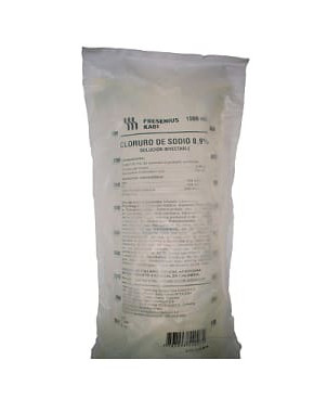 Cloruro De Sodio 0.9% 1000 Ml (bolsa) Fresenius Kabi