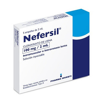 Nefersil 100mg/2 Ml X 5 Amp
