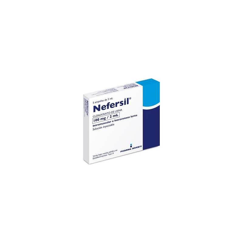 Nefersil 100mg/2 Ml X 5 Amp