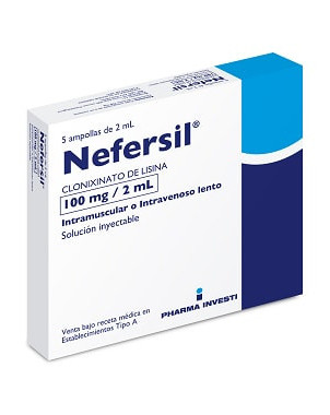 Nefersil 100mg/2 Ml X 5 Amp