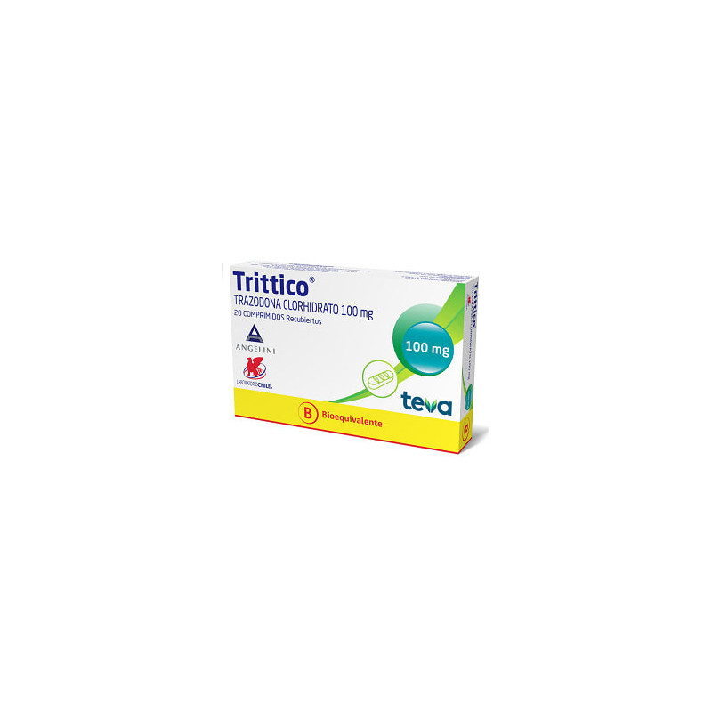 Trittico 100 mg 20 Comp Recubiertos