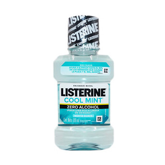 Listerine Enjuague Bucal Cool Mint Zero Alcohol 180 Ml