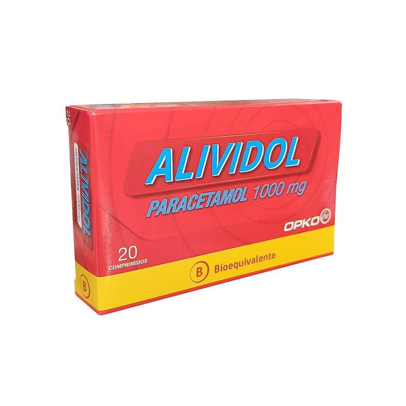 Alividol 1000 mg 20 Comprimidos