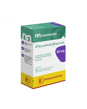 Desvenlafaxina 50mg x 30 Comp Lab Momenta