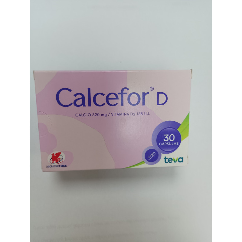 Calcefor D 30 capsulas