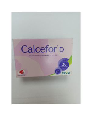 Calcefor D 30 capsulas