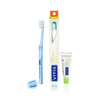 Vitis Cepillo Dental Orthodontic Access + Mini Pasta